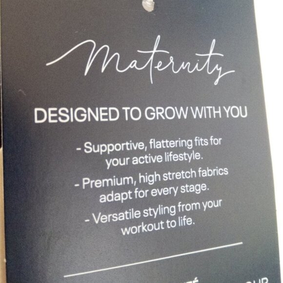 Reebok Studio Maternity Nursing Sports Bra Medium Support Removable Pad Black XL - Picture 15 of 15